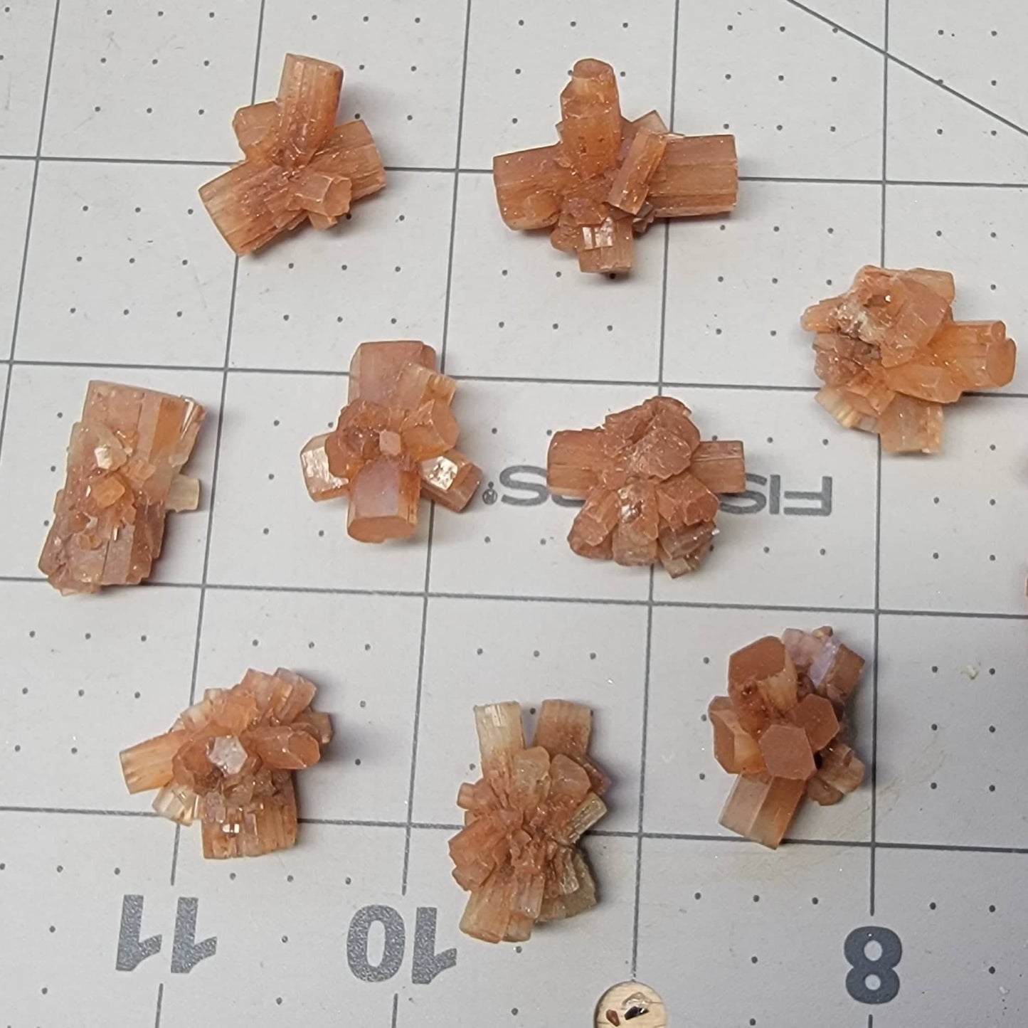 Aragonite Small Crystal Cluster Explosion. Grounding Focused Attention 1300 (Approx. 3/4" - 1 1/4")