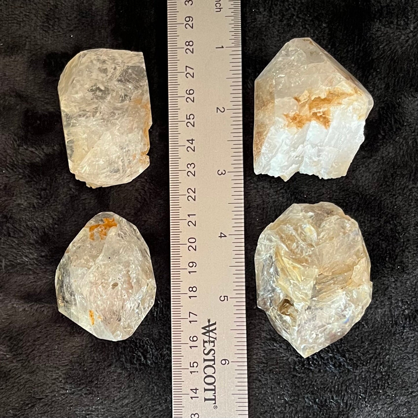 Herkimer Diamond, Natural, Raw/Rough Crystal, Warrior 0386 (Approx. 1 3/4" - 2 1/4")