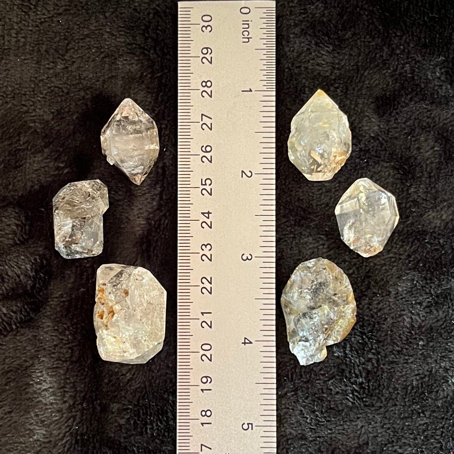 Herkimer Diamond, Natural, Raw/Rough Crystal, Warrior 0187 (Approx. 3/4" -1")