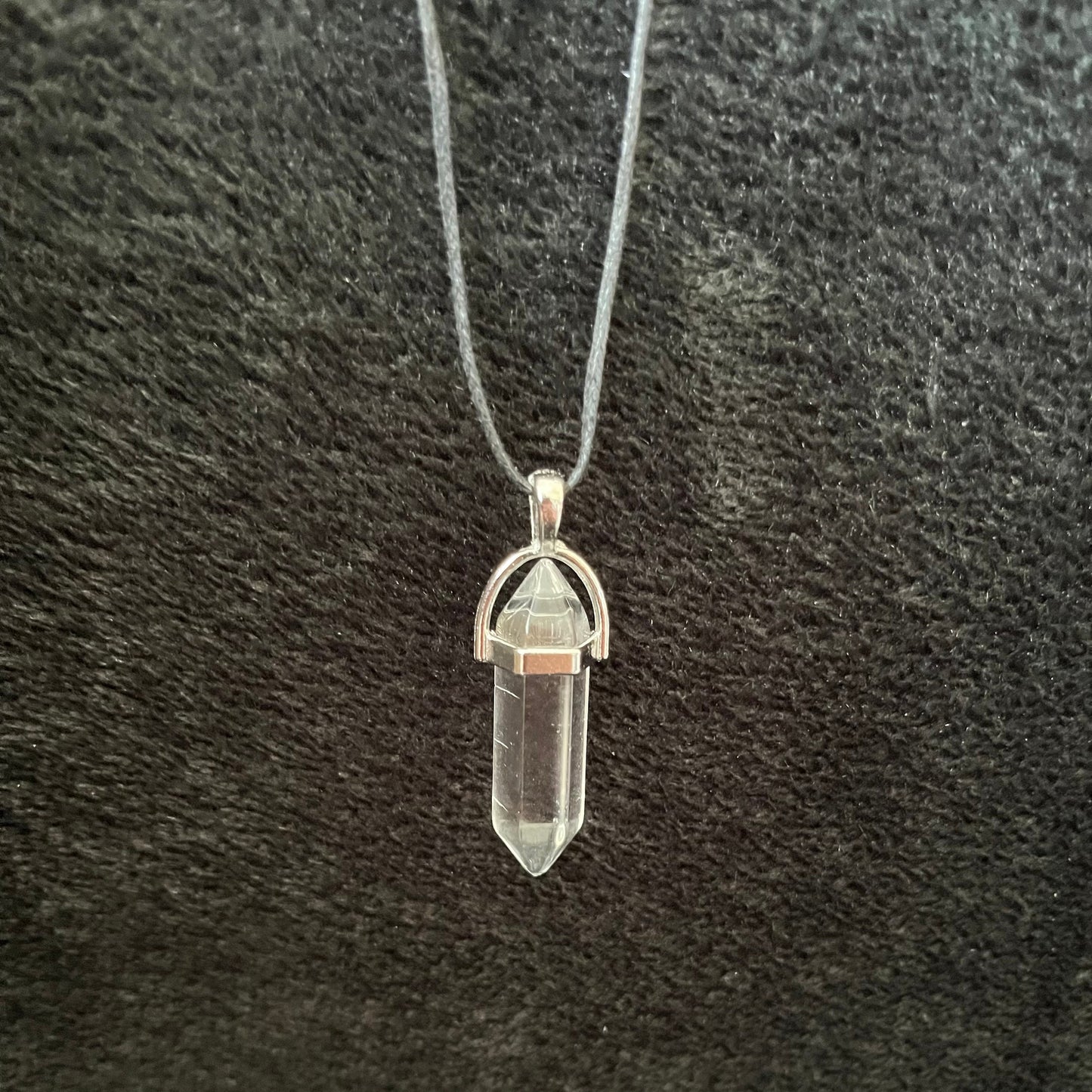 Clear Quartz Point Necklace NCK-2689