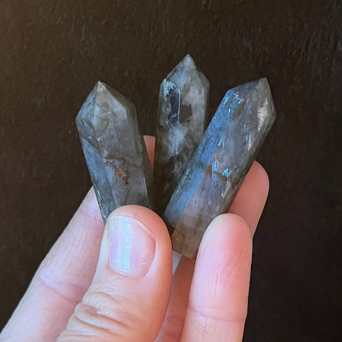 Labradorite Obelisk (Approx. 1 3/4”-2") 0876