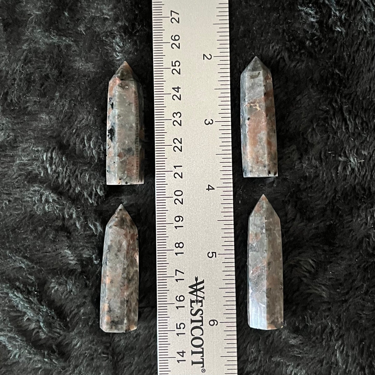 Yooperlite (Fireworks Stone) Obelisk (Approx. 1 3/4”-2") 0371