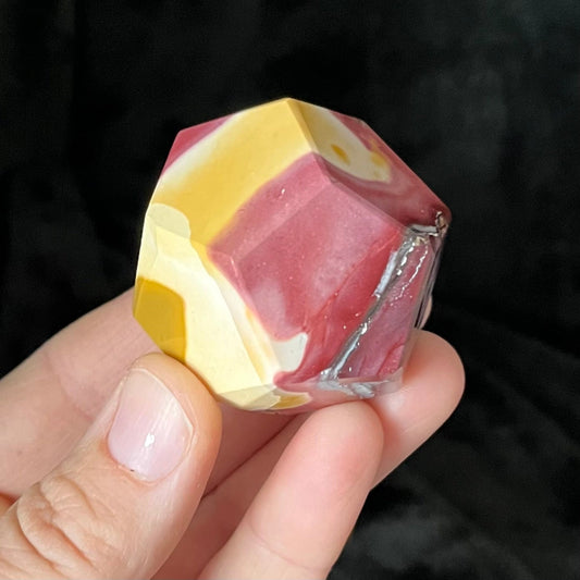 Mookaite Jasper Dodecahedron (Approx. 45mm) 1502