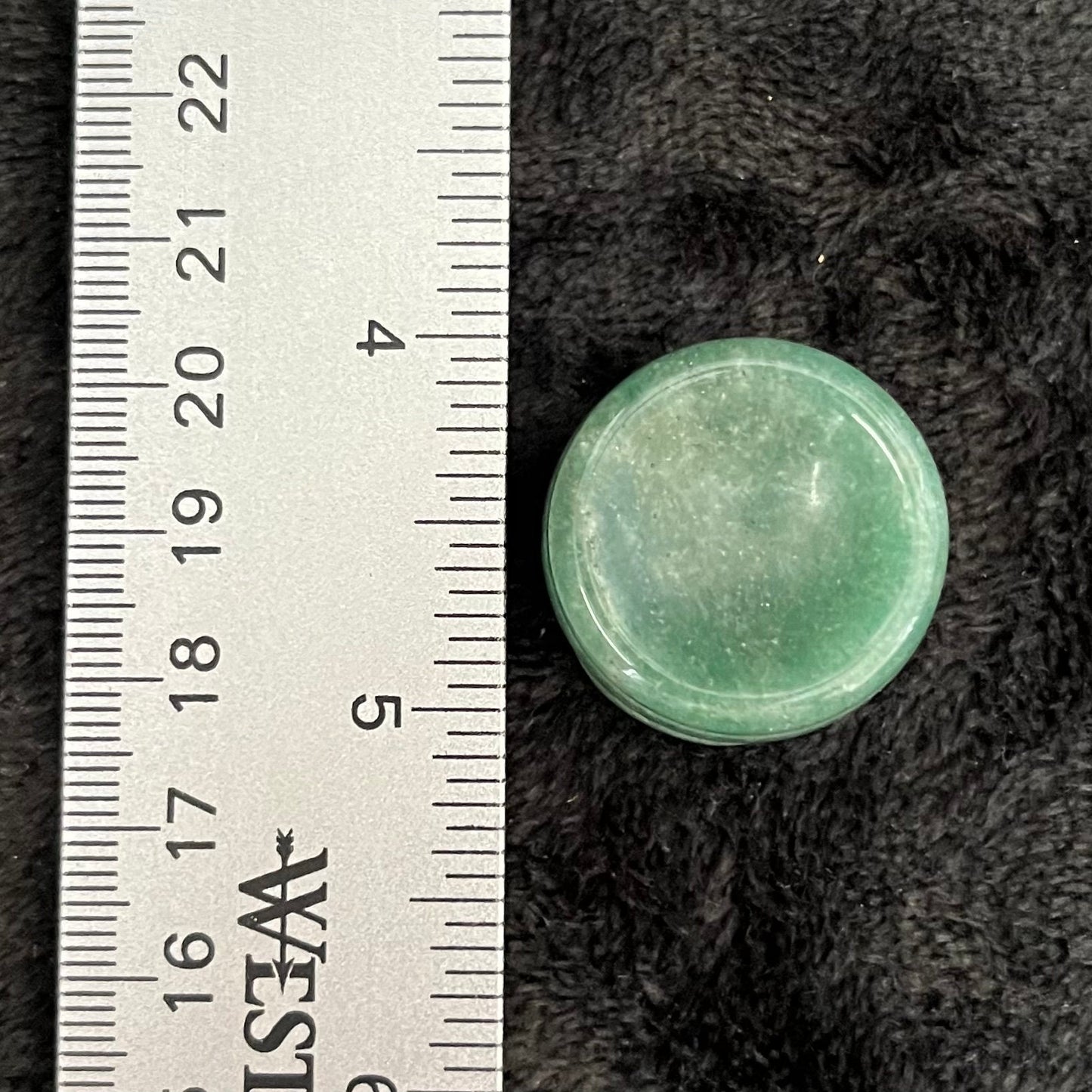 Green Aventurine Sphere Stand (Approx 1”) 0435