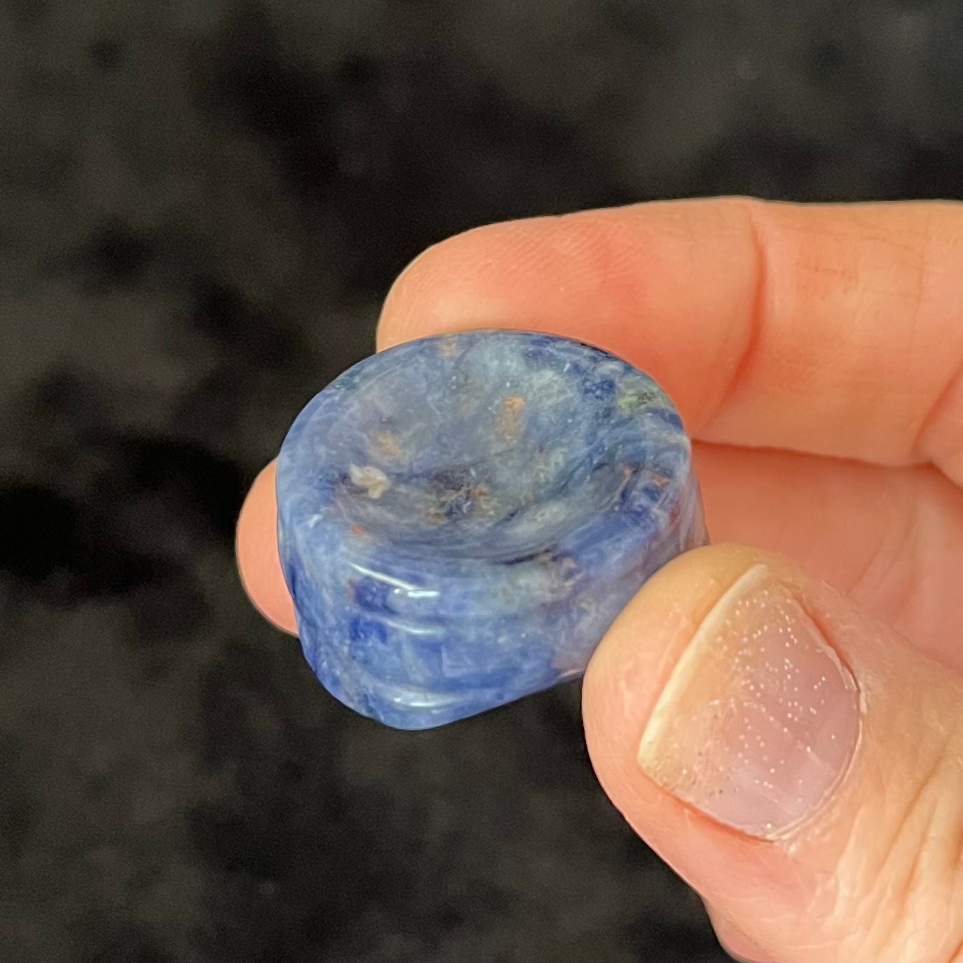 Sodalite Sphere Stand (Approx 1”) 0402