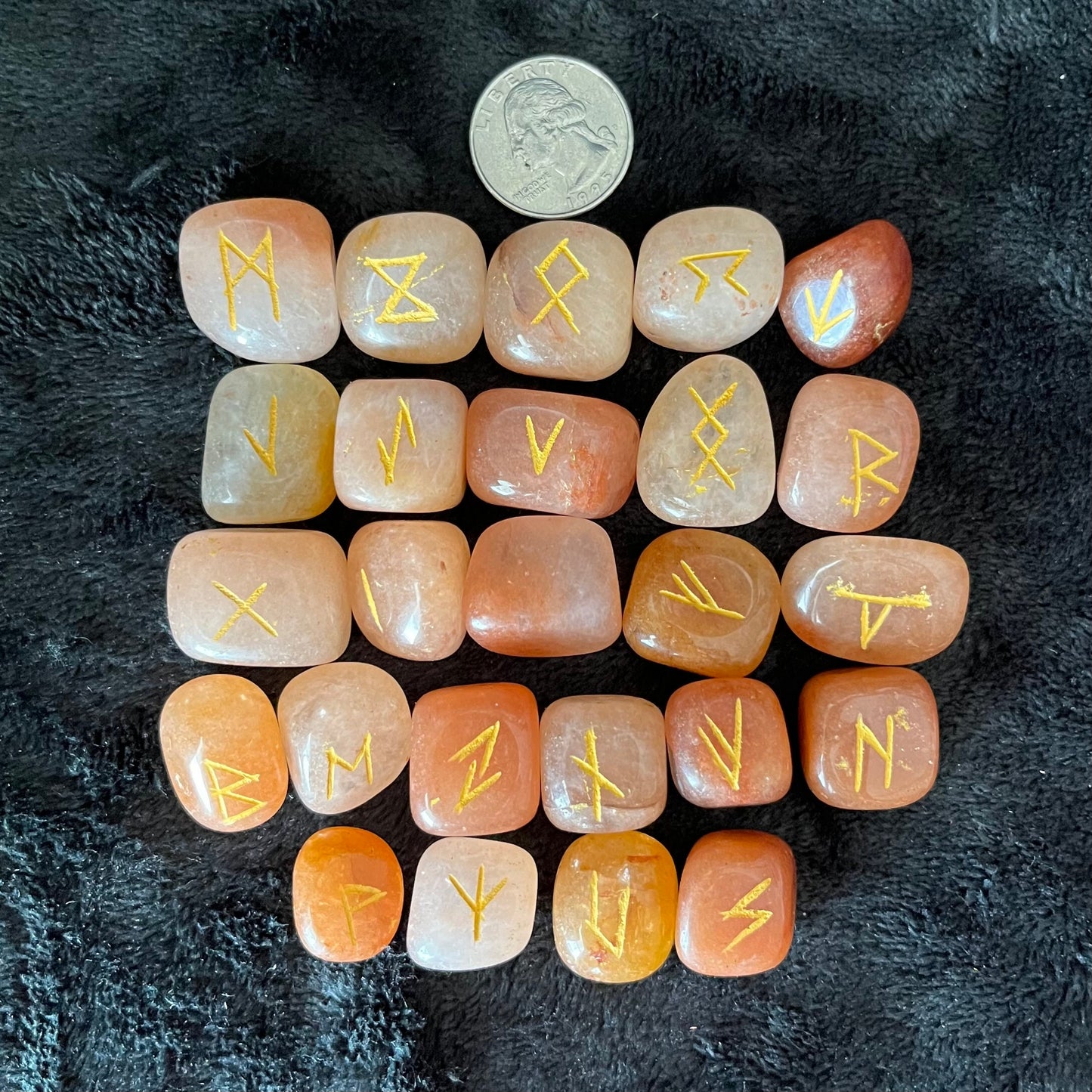 Red Aventurine 25 Piece Rune Kit KIT-0039