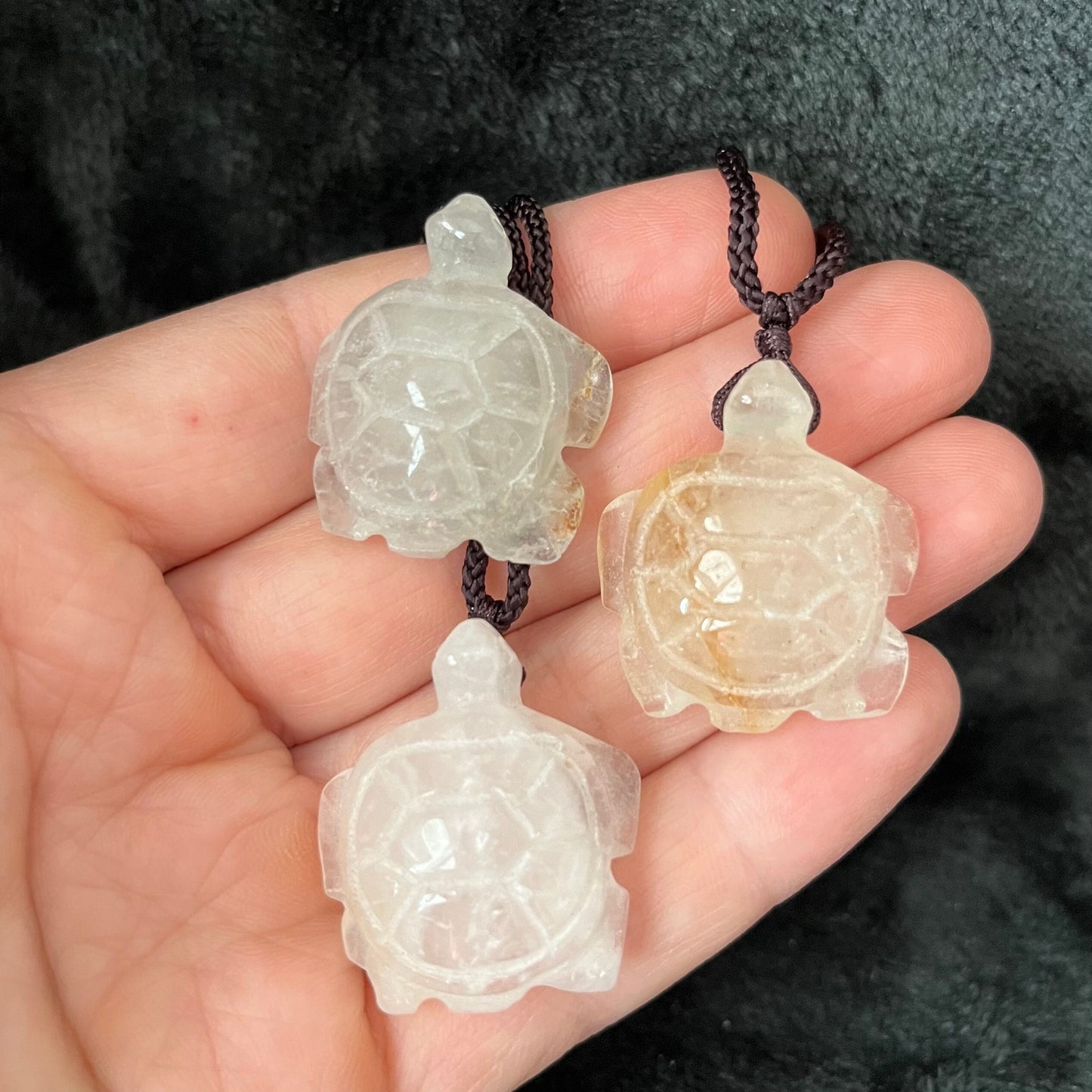 Quartz Turtle Necklace NCK-2713