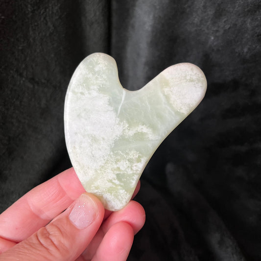 Jade Self Care Stone, Gua Sha 1024