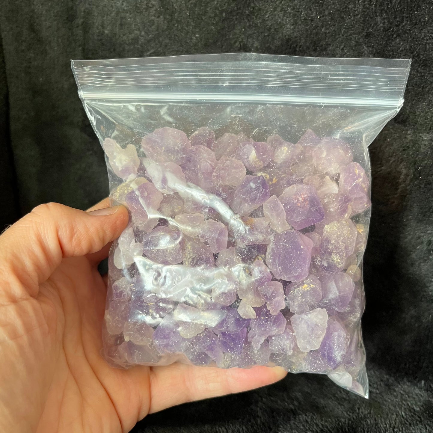 Backbone Amethyst Small Crystal, 1 pound lot, WC-0010