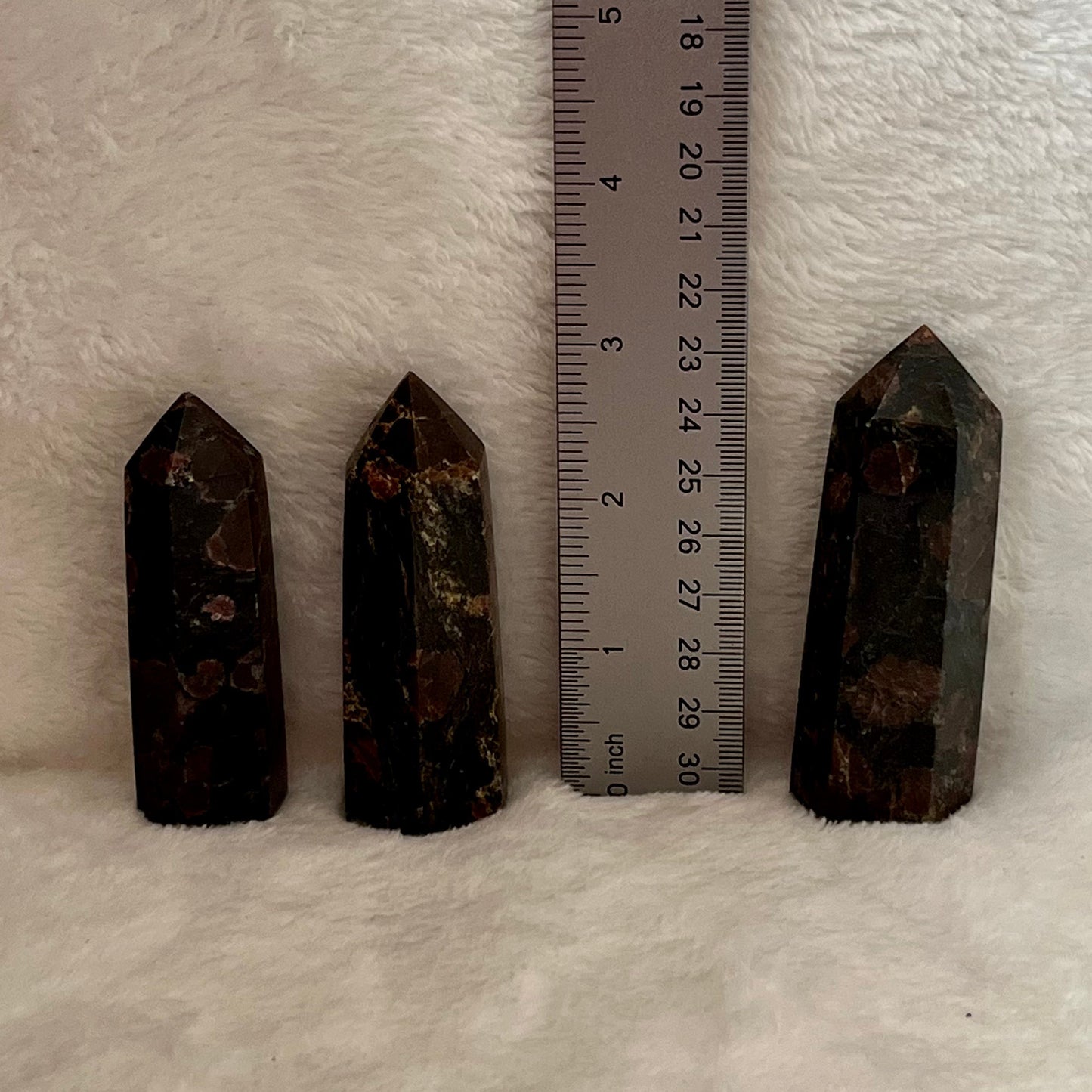 Garnet in Arfred Sonite Obelisk, 1 pound, WO-0011