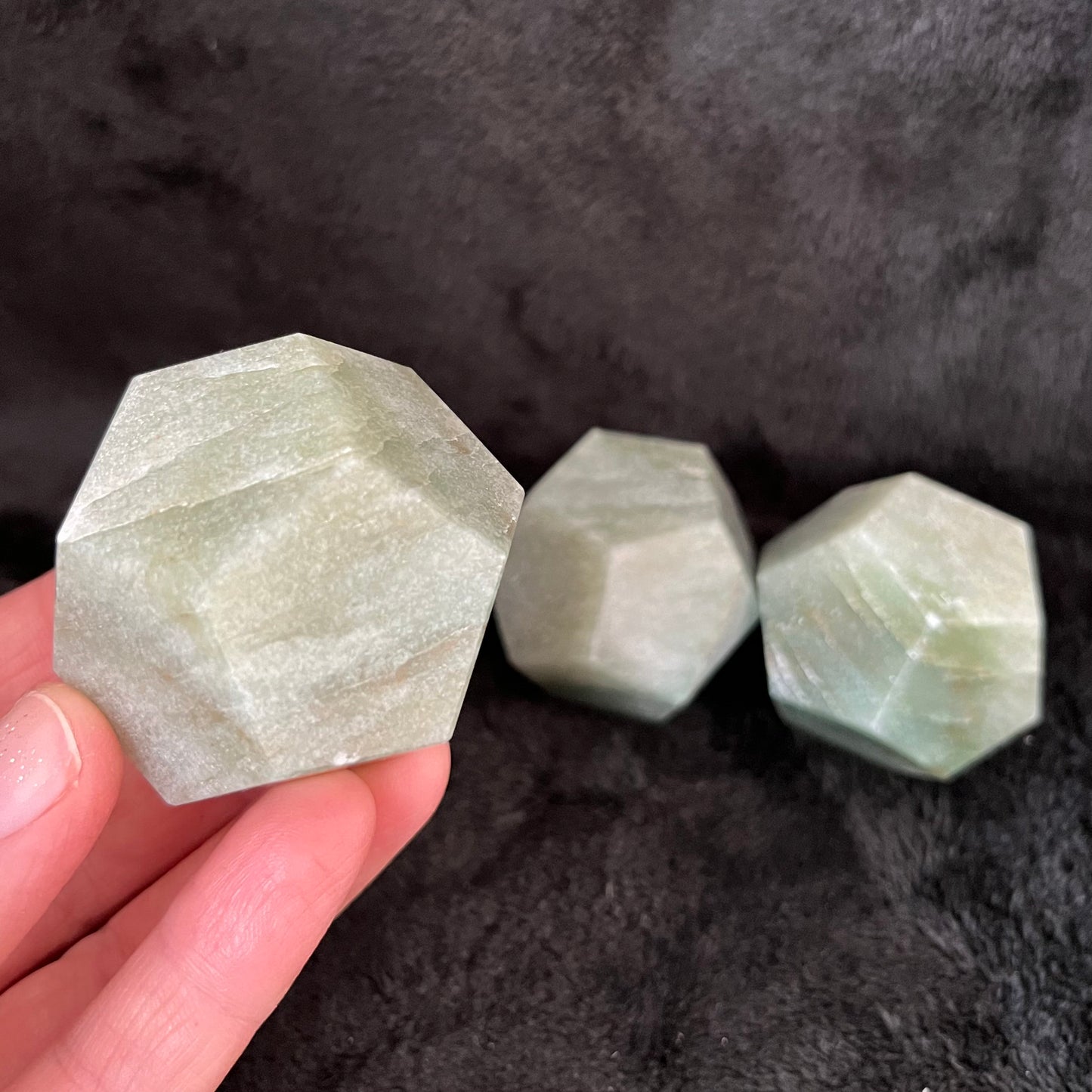 Green Aventurine Dodecahedron (Approx. 45mm-55mm) 1462