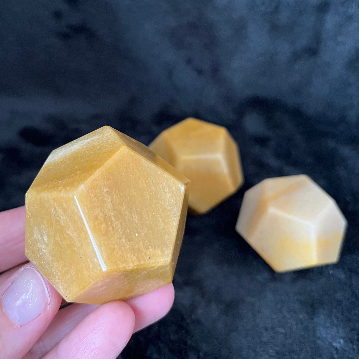 Yellow Aventurine Dodecahedron (Approx. 45mm-55mm) 1464