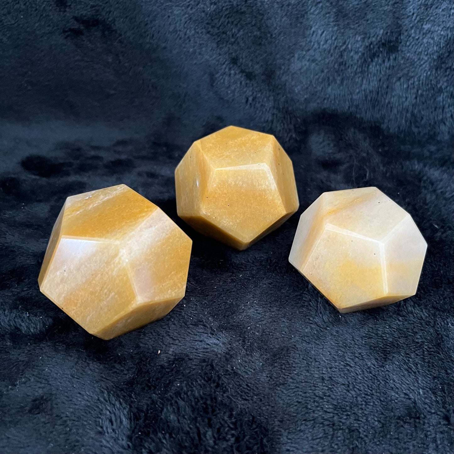 Yellow Aventurine Dodecahedron (Approx. 45mm-55mm) 1464