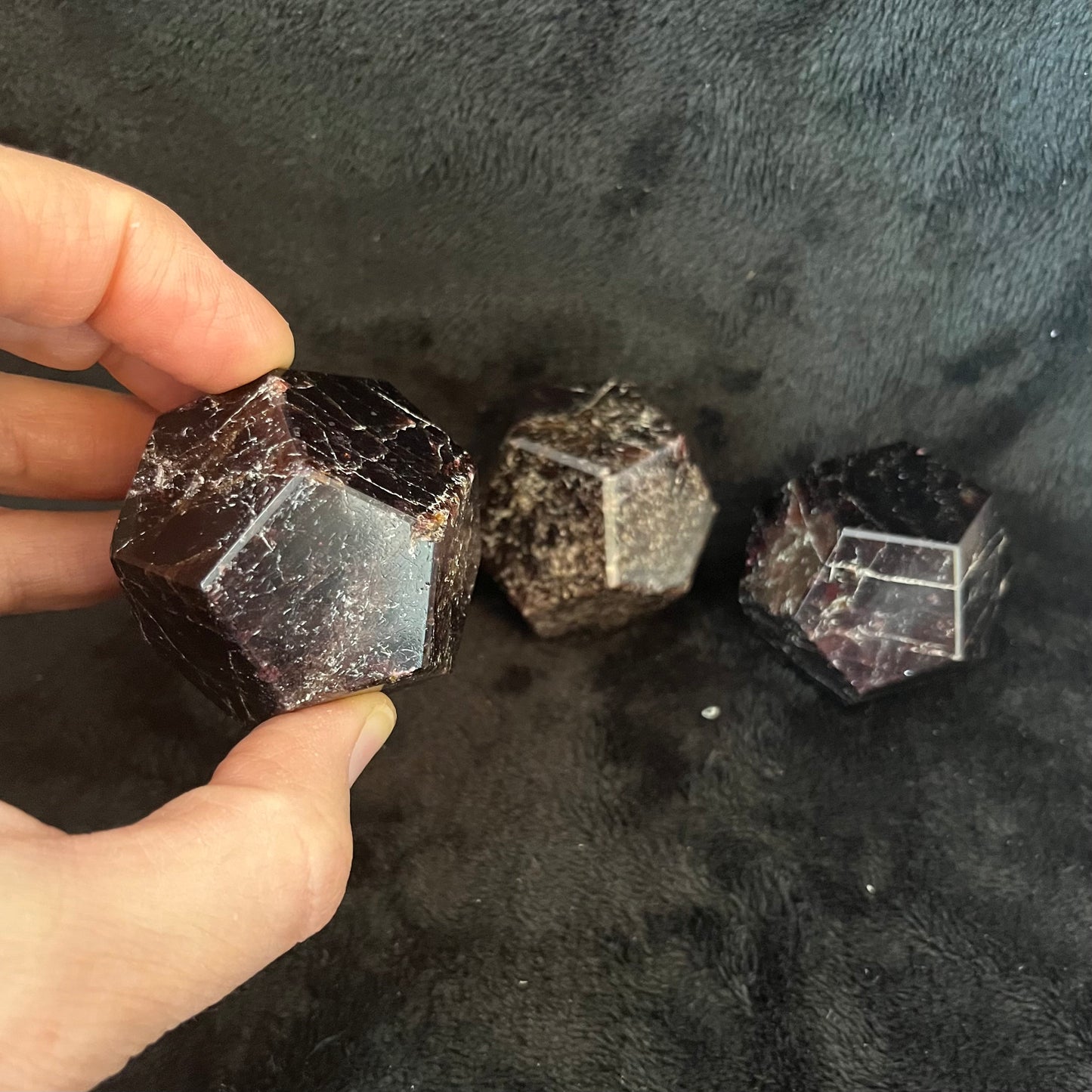 Garnet Dodecahedron (Approx. 45-55mm) 1512