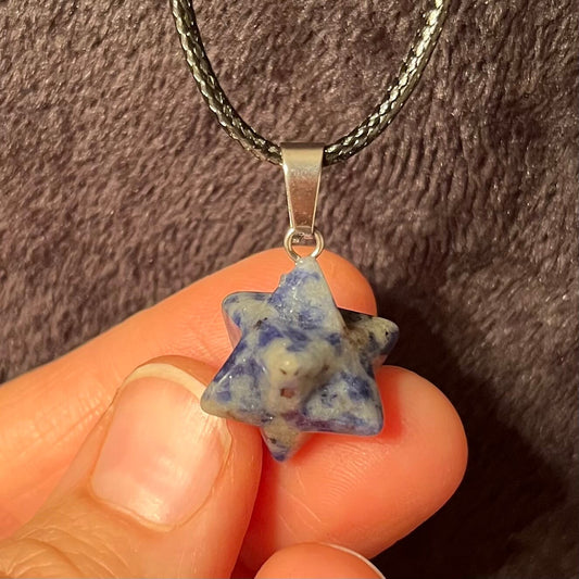 Sodalite Merkaba Necklace NCK-2764