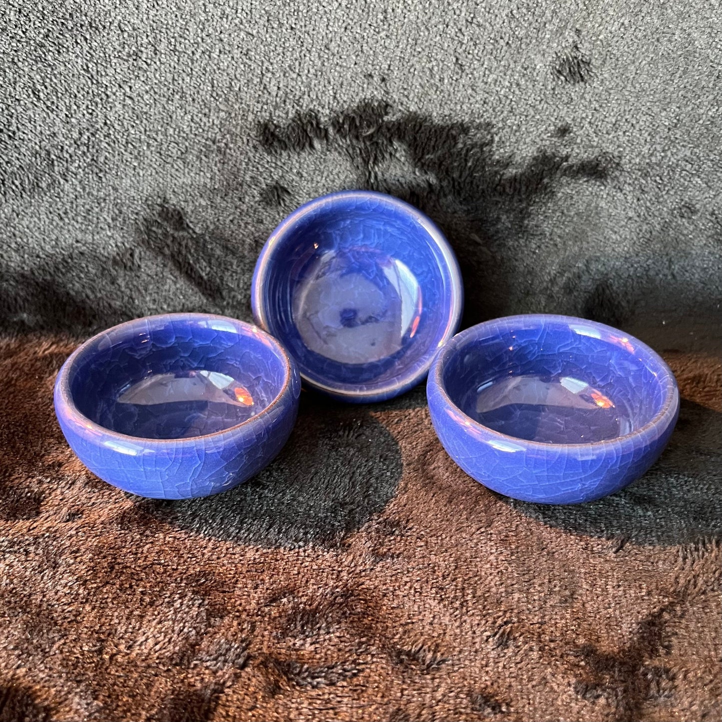 Small Ceramic Bowl, Indigo Blue (Approx. 2 5/8" x 1 1/4") 1608