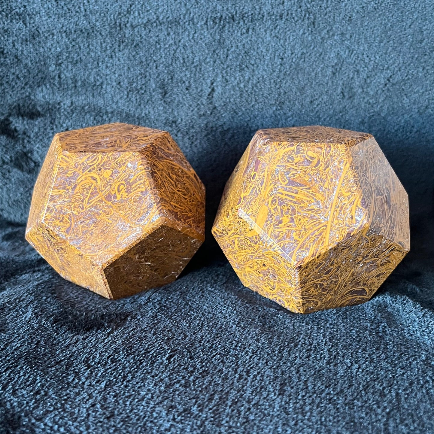 Miriam Jasper Dodecahedron, Very Large (Approx. 85mm) F-0065