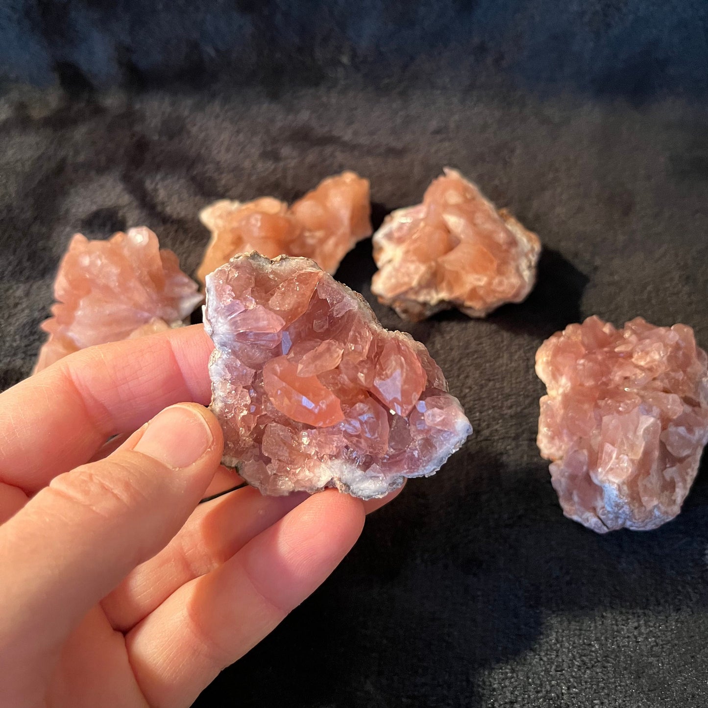 Pink Amethyst Crystal Specimen (Approx. 1 3/4”-2 3/4”) 1317