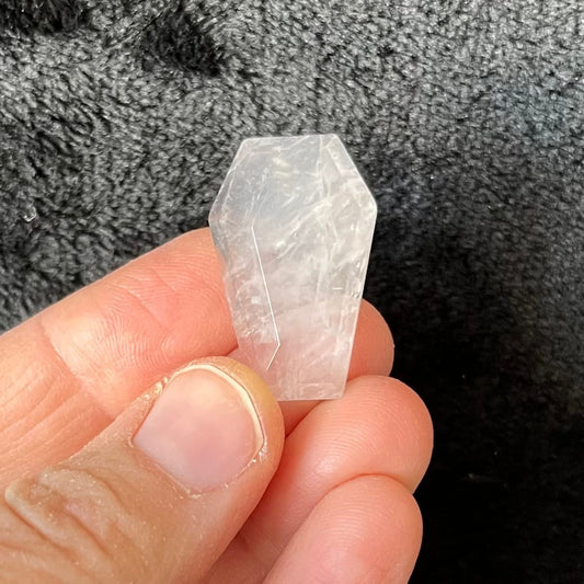 Quartz Coffin (Approx 1 3/8”) 0171