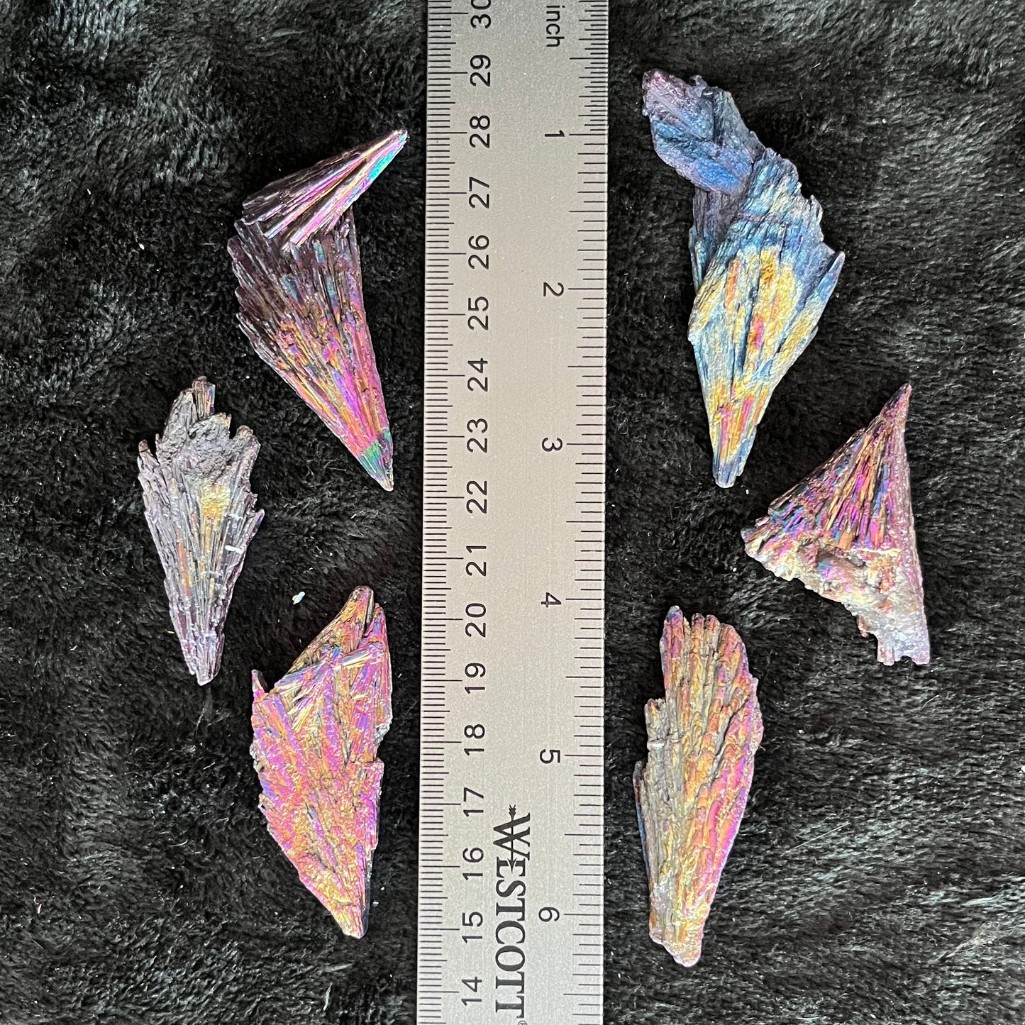 Tanzin Aura Kyanite Blades (Approx. 1 1/2”-2 1/2”) 0194