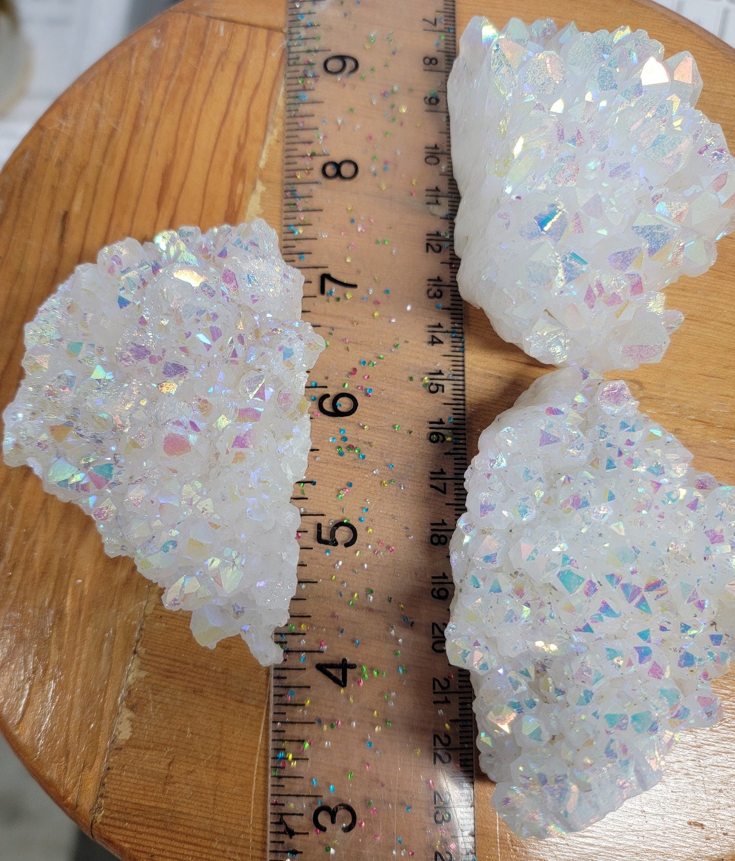 Angel Aura Quartz Crystal Cluster (Approx. 2 3/4" - 3 1/2") 1250