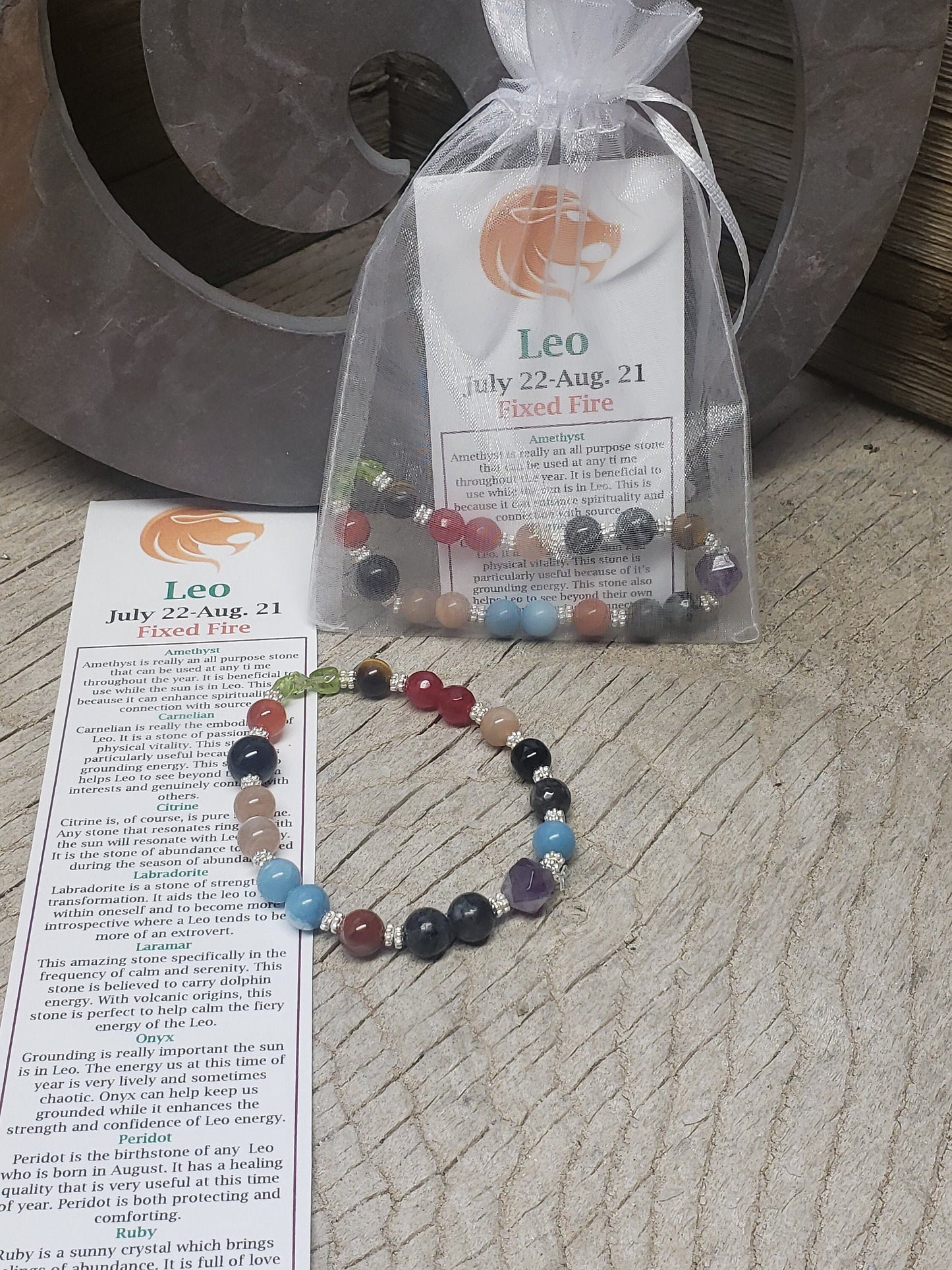 Leo Zodiac Bracelet BRC-0007