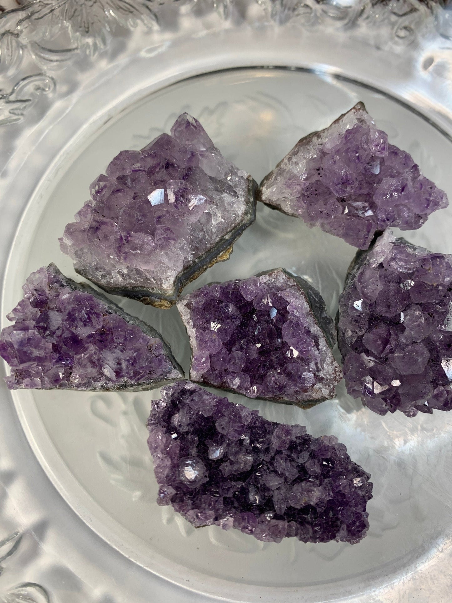 Amethyst Cluster, (Approx 1 1/2 - 2") 0485