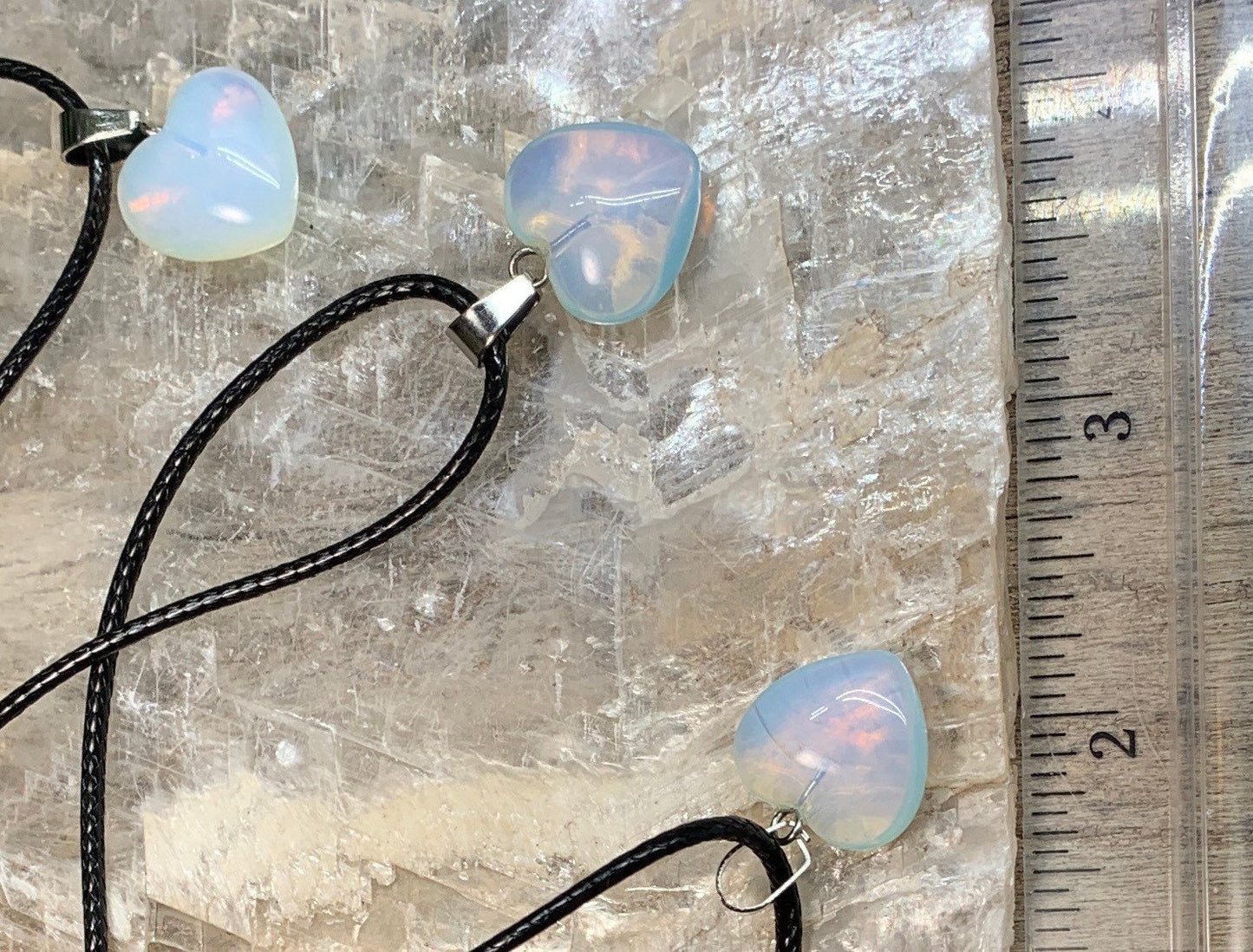 Opalite Heart Necklace NCK-2902