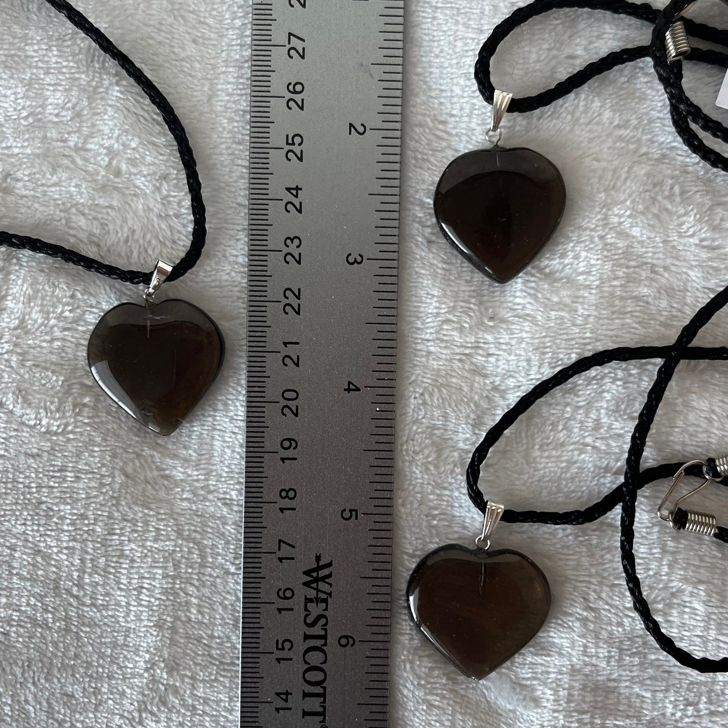 Smoky Quartz Heart Necklace NCK-2922