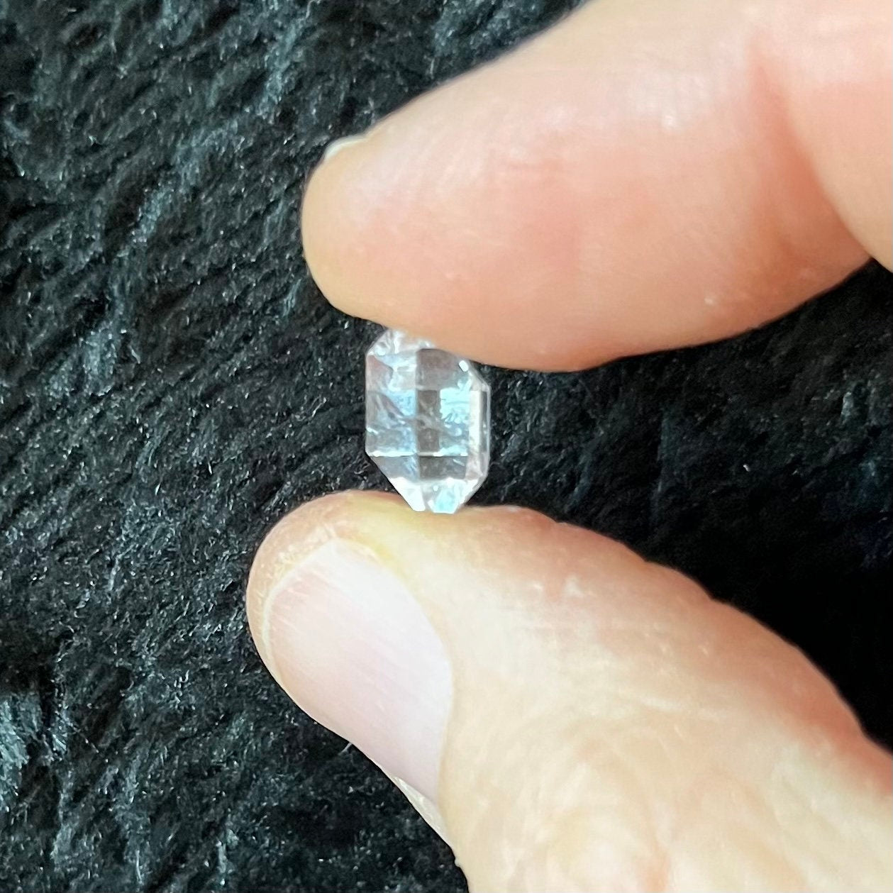 Herkimer Diamond, Natural, Raw Crystal (Approx. 1/4” - 3/8”) BIN-0561
