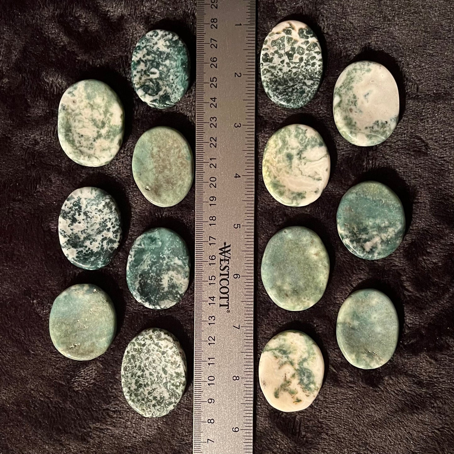 Tree Agate Worry Stone (Approx 1/1/2" x 1 5/8") 1460