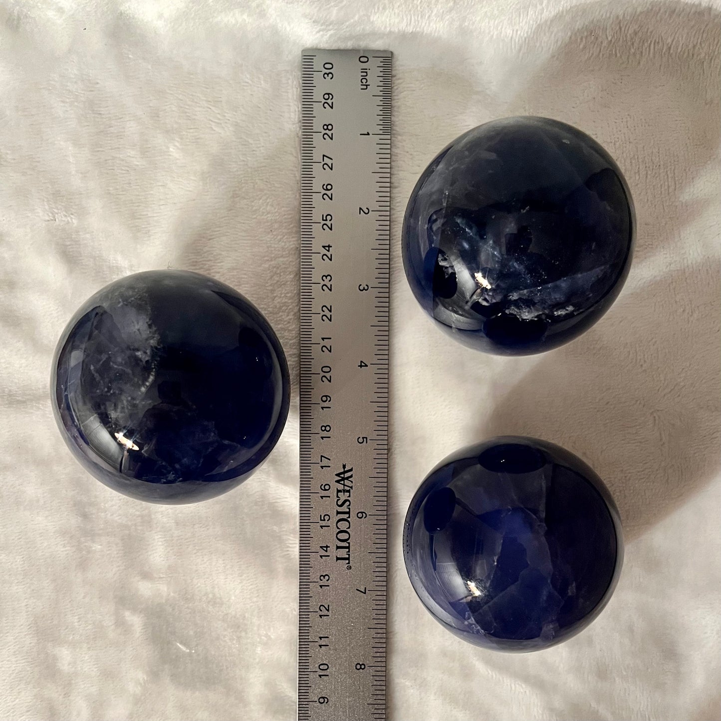 Blue Fluorite Sphere (Approx. 65-70mm) 1696