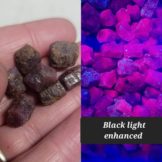 Natural Ruby Crystal, Very Small 0455 (1/4”- 1/2”)