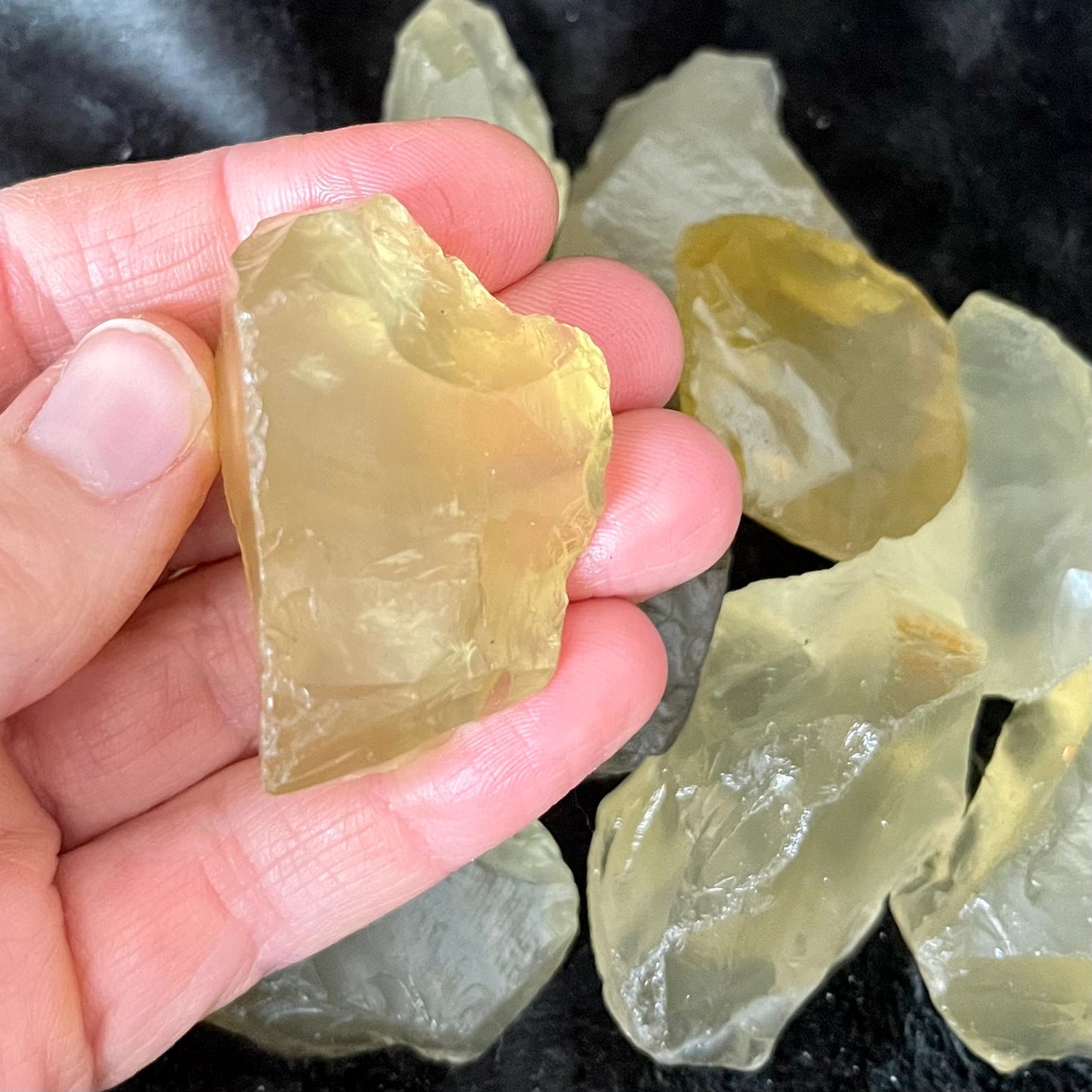 Citrine Raw Chunk, Natural  (Approx 1 1/2” - 1 3/4”") 1239