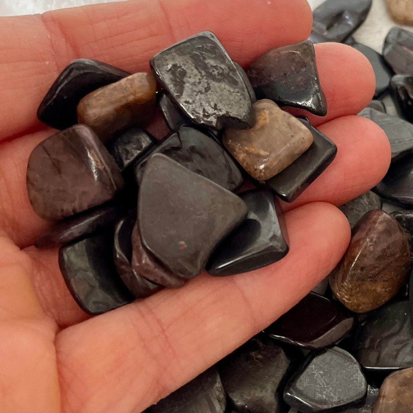 Black Sugilite Tumbled Stone (Approx. 1/2” - 3/4”) 0607