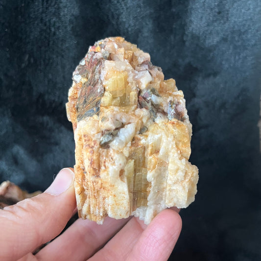 Raw Yellow Haystack Tourmaline (Approx. 3 1/2” -5”) 0376