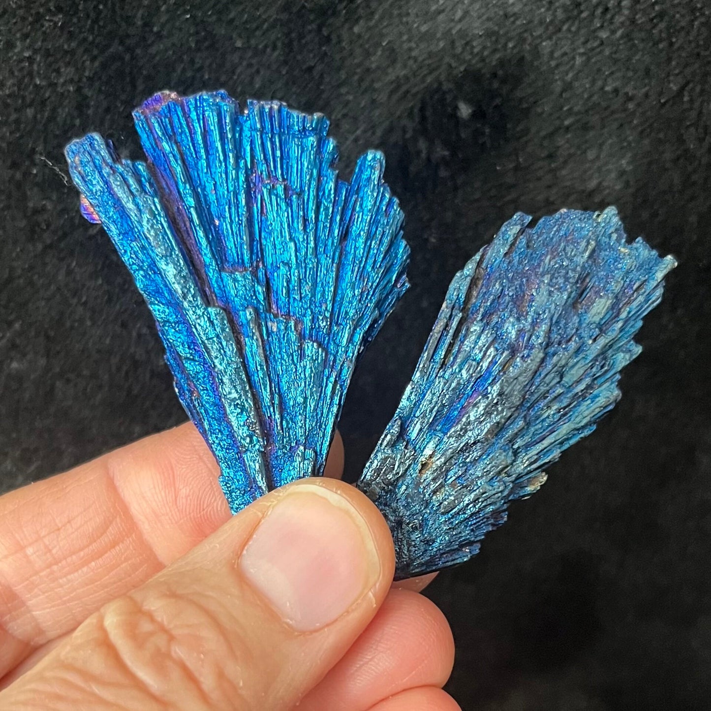Electric Blue Aura Kyanite Blade (Approx. 1 3/4” - 2 1/2”) 1235