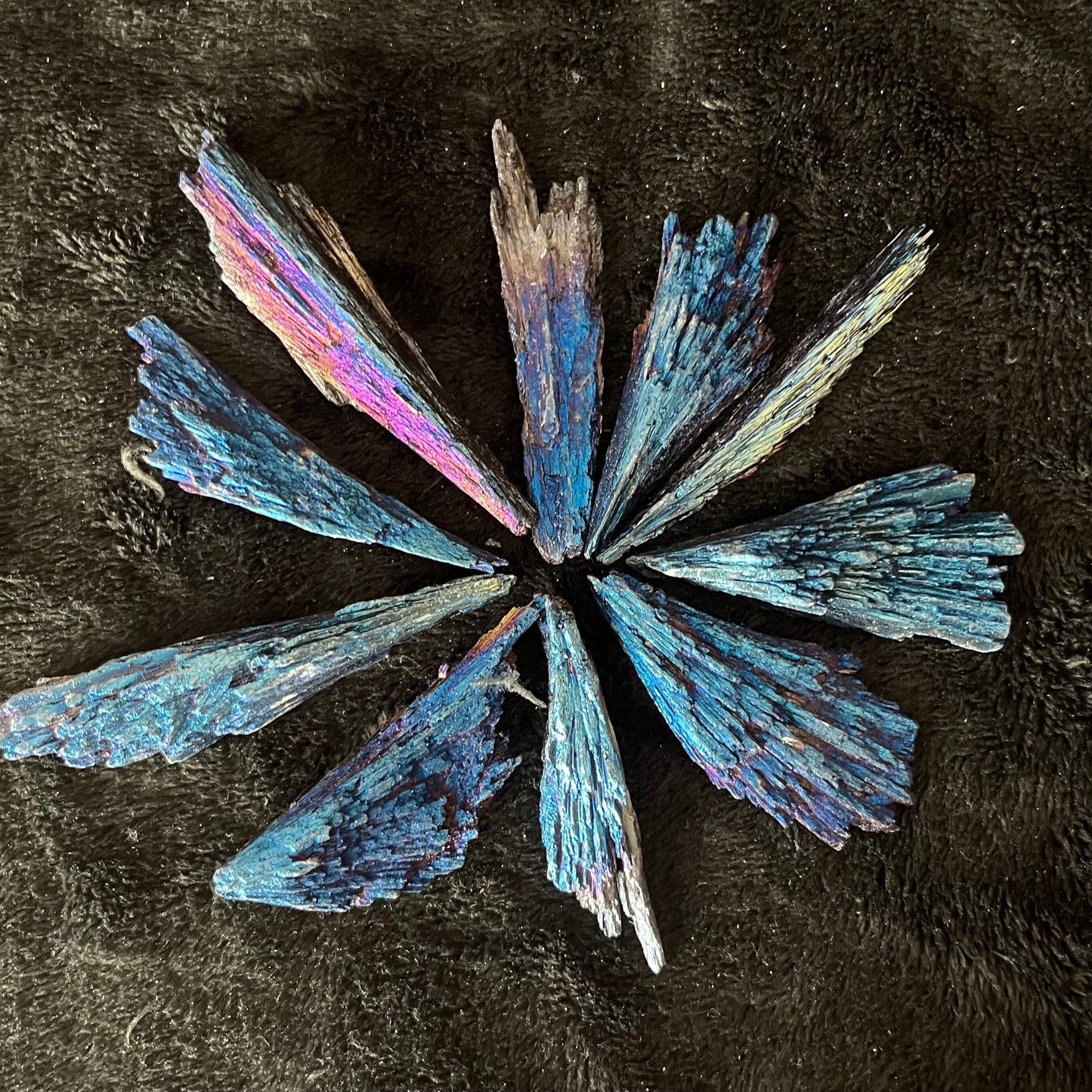 Electric Blue Aura Kyanite Blade (Approx. 1 3/4” - 2 1/2”) 1235