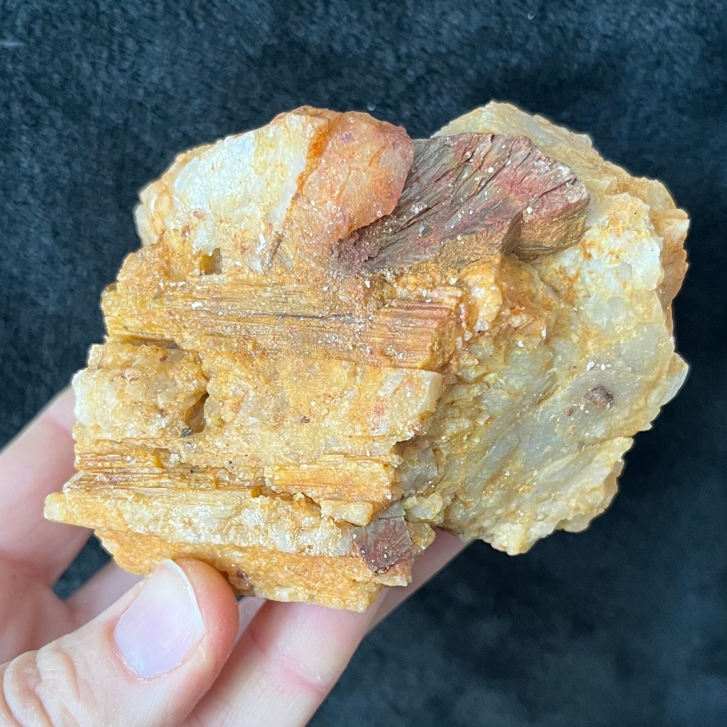 Raw Yellow Haystack Tourmaline (Approx. 3 1/2”) 0481