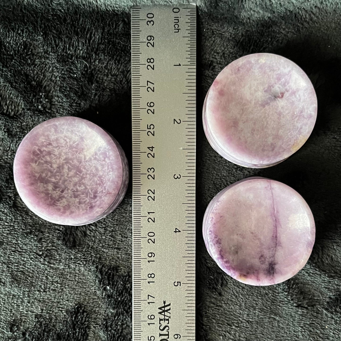 Lepidolite Sphere Stand (Approx 50mm) 1556