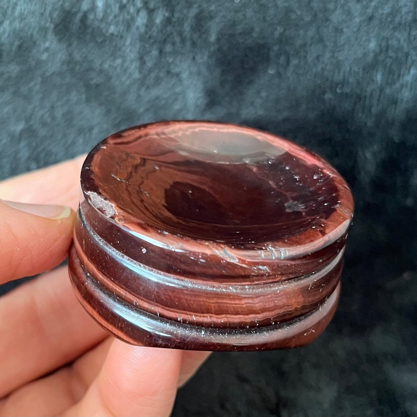 Red Tiger Eye Sphere Stand (Approx 50mm) 1550